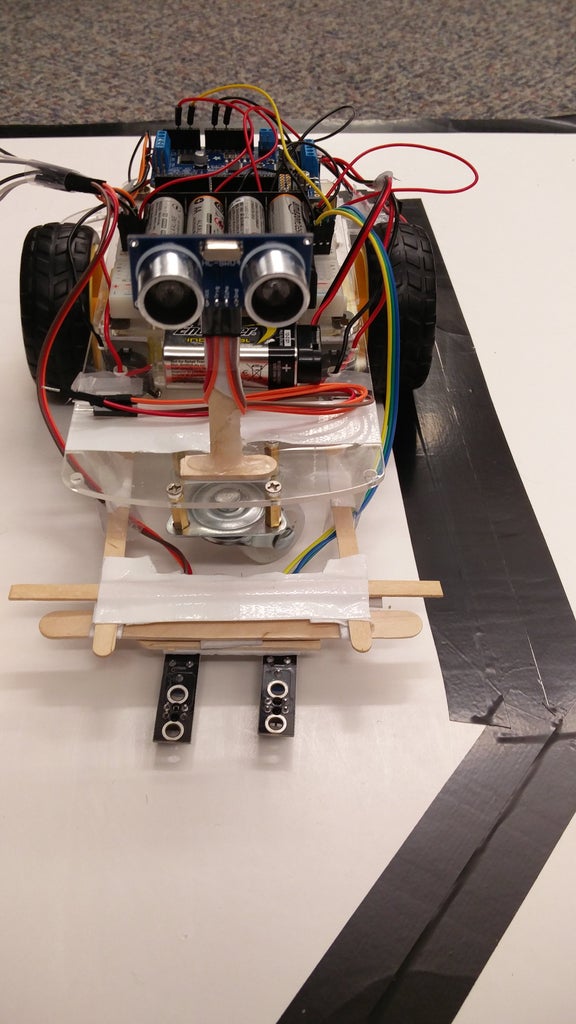 Arduino Autonomous Line Following Robot | MRU | BCIS : 4 Steps ...