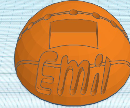 How to Make a 3D Printed Basketball Shaped Pencil Holder With Your Name Using Tinkercad (updated)