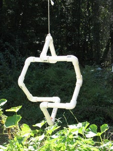 Build a 3D to 2D Projection Sculpture From PVC Pipe