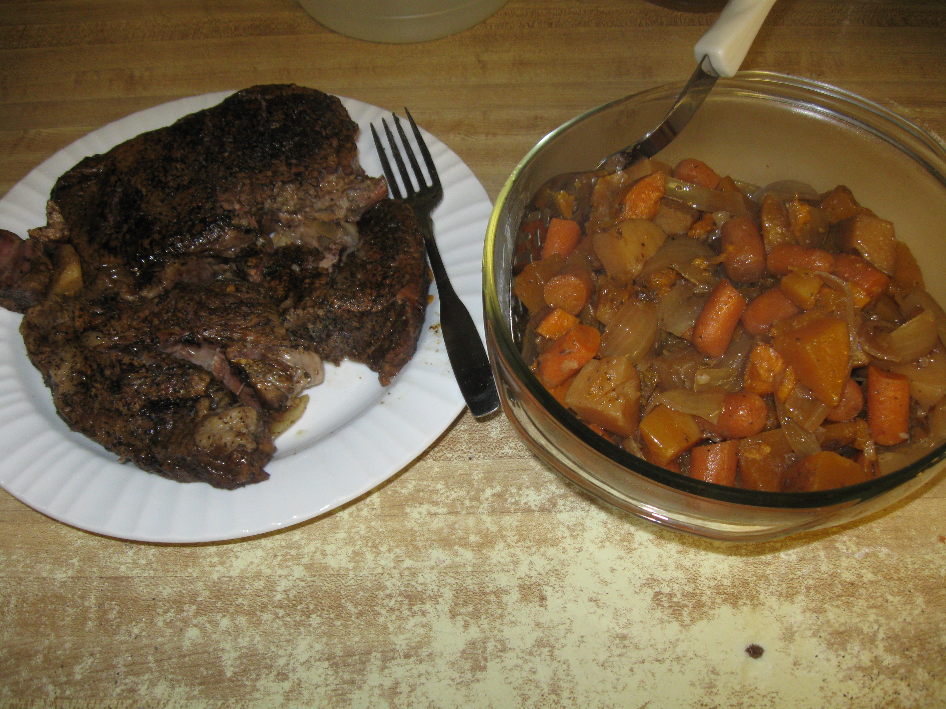Slow Cooker Pot Roast and Veggies