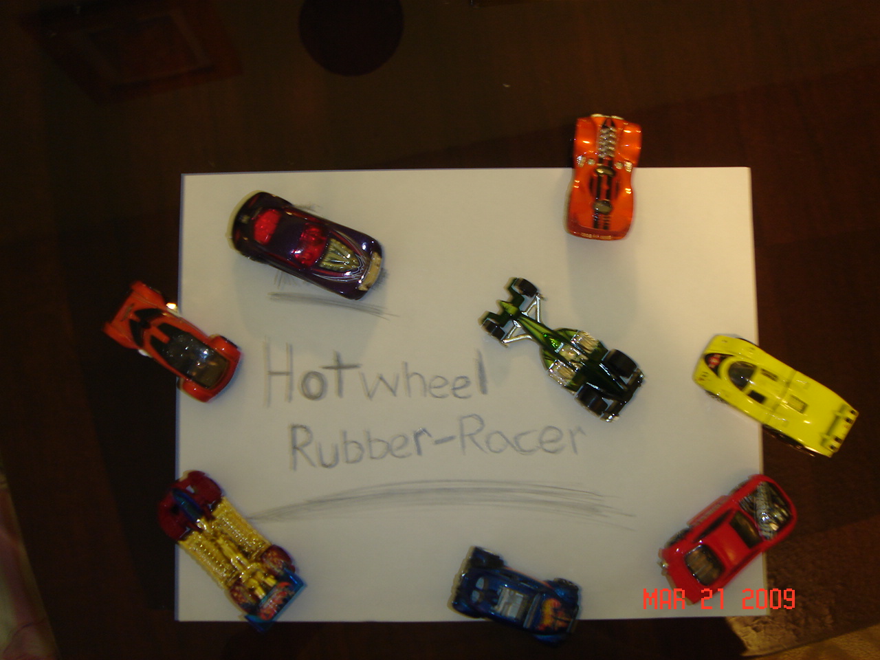 Hotwheel Rubber-Racer!