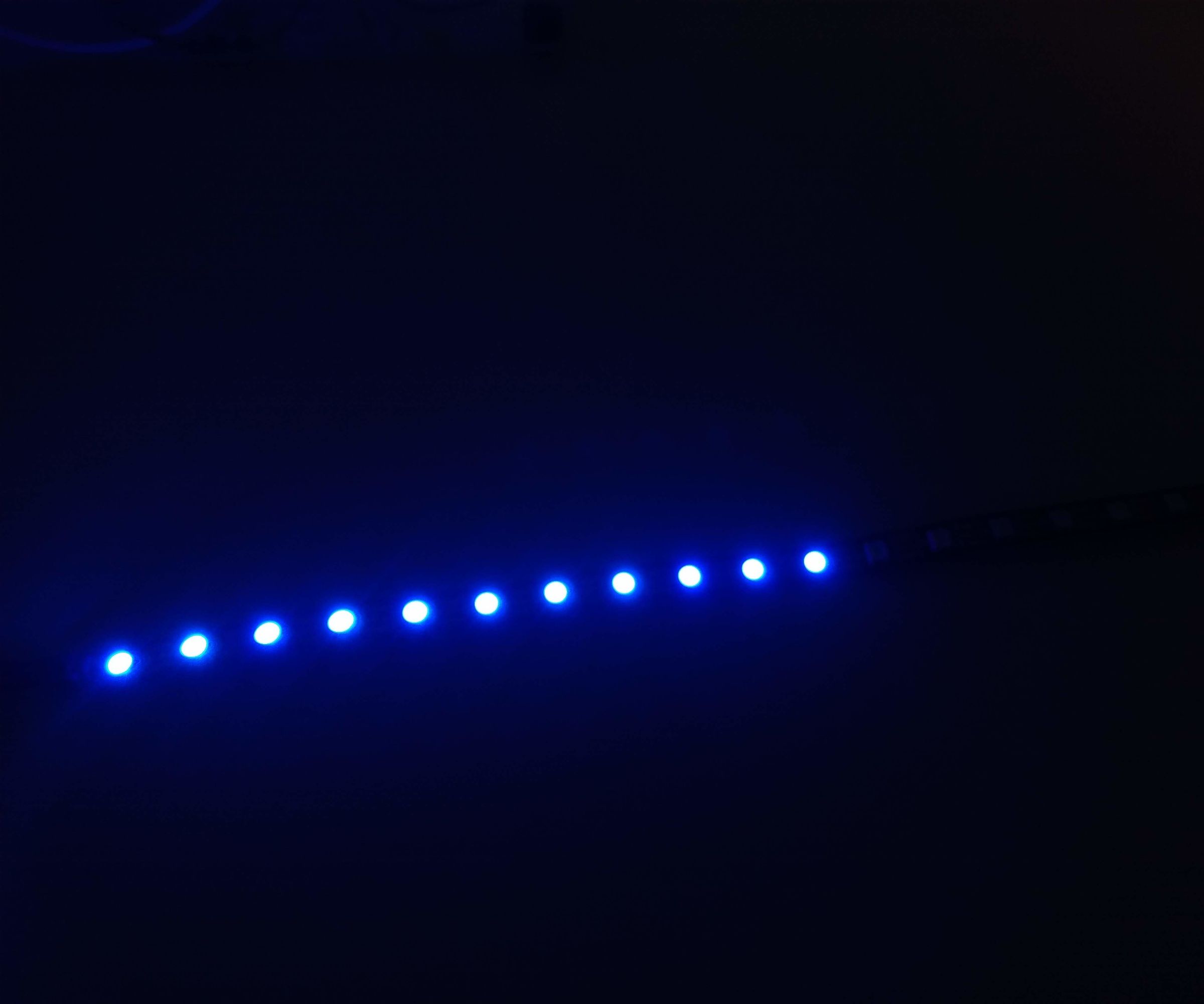 LED Game: Color It Blue