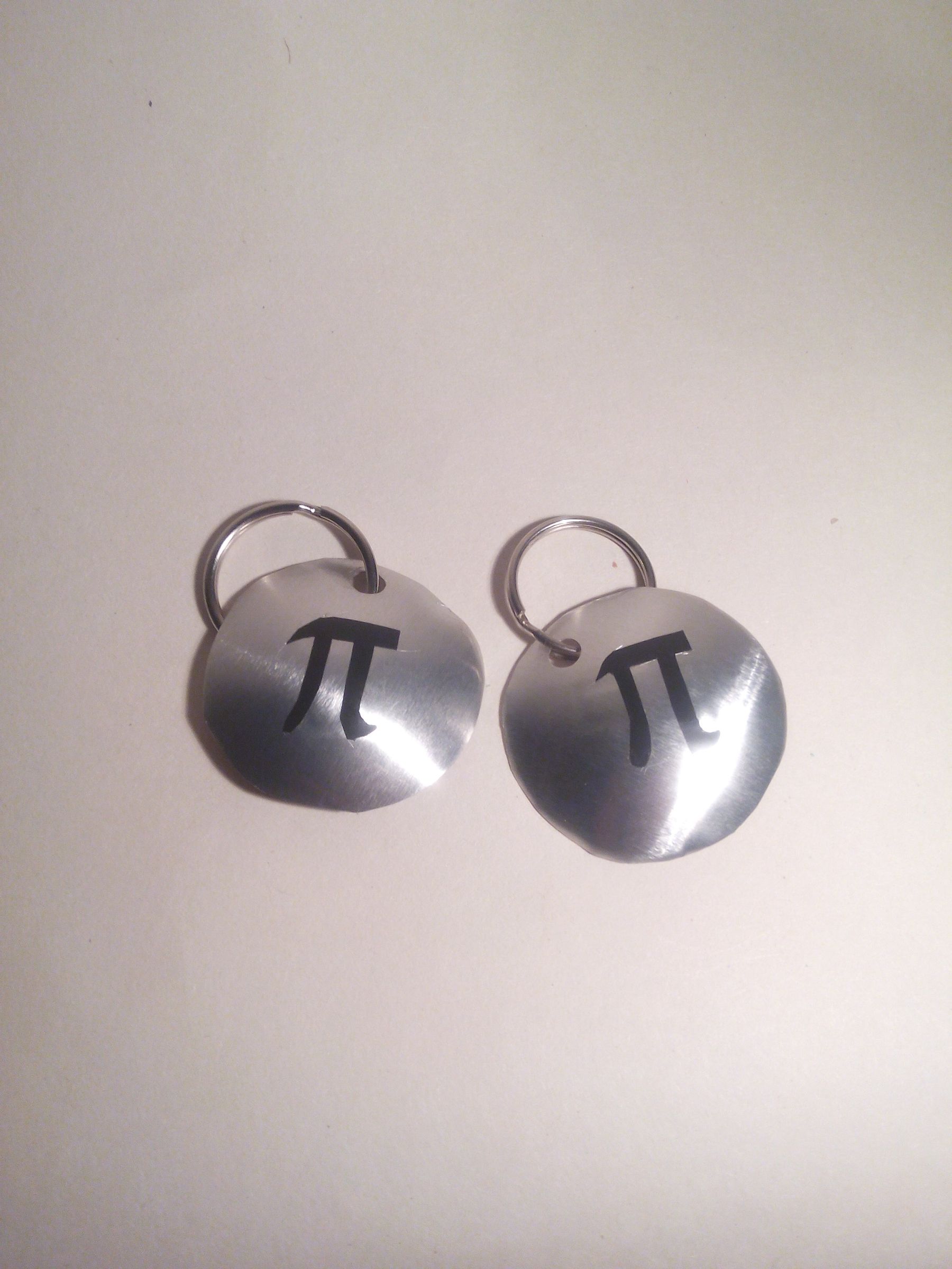 Pi Keyring From a Can 