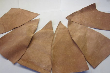 Marking and Cutting the Leather Pieces