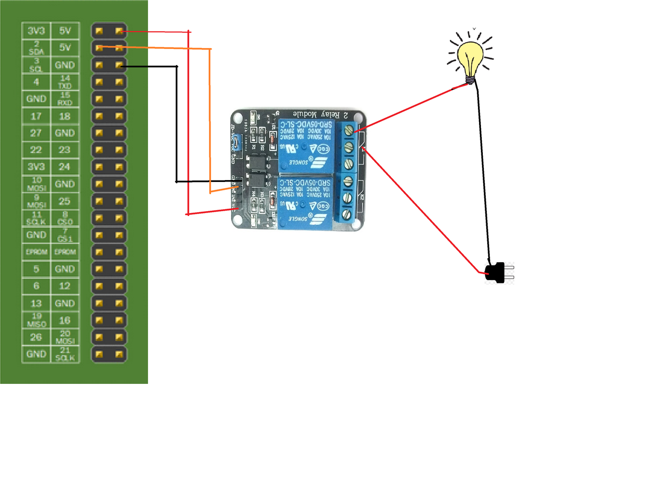 Voice Control Your House : 7 Steps Circuit Diagram