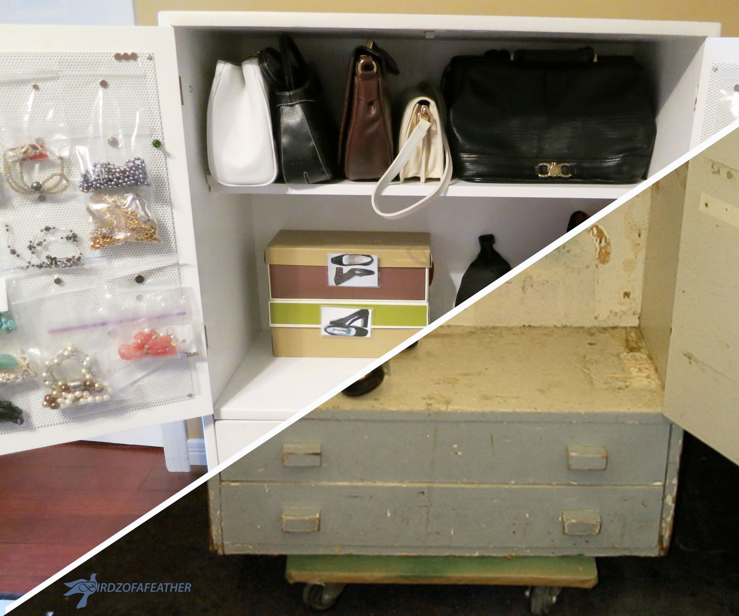 Tarnish Free Jewellery Cabinet Upcycle