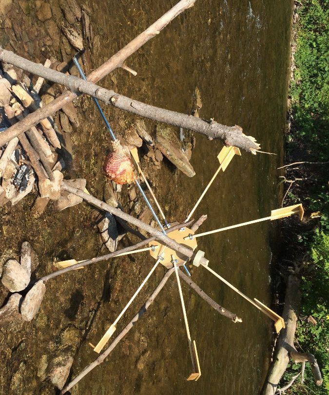 Waterwheel Rotisserie Pulled Pork - a Sustainable, Green Energy Way of Rotisserie Cooking