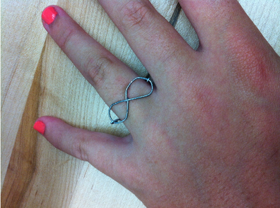Infinity Paper Clip Ring : 15 Steps - Instructables