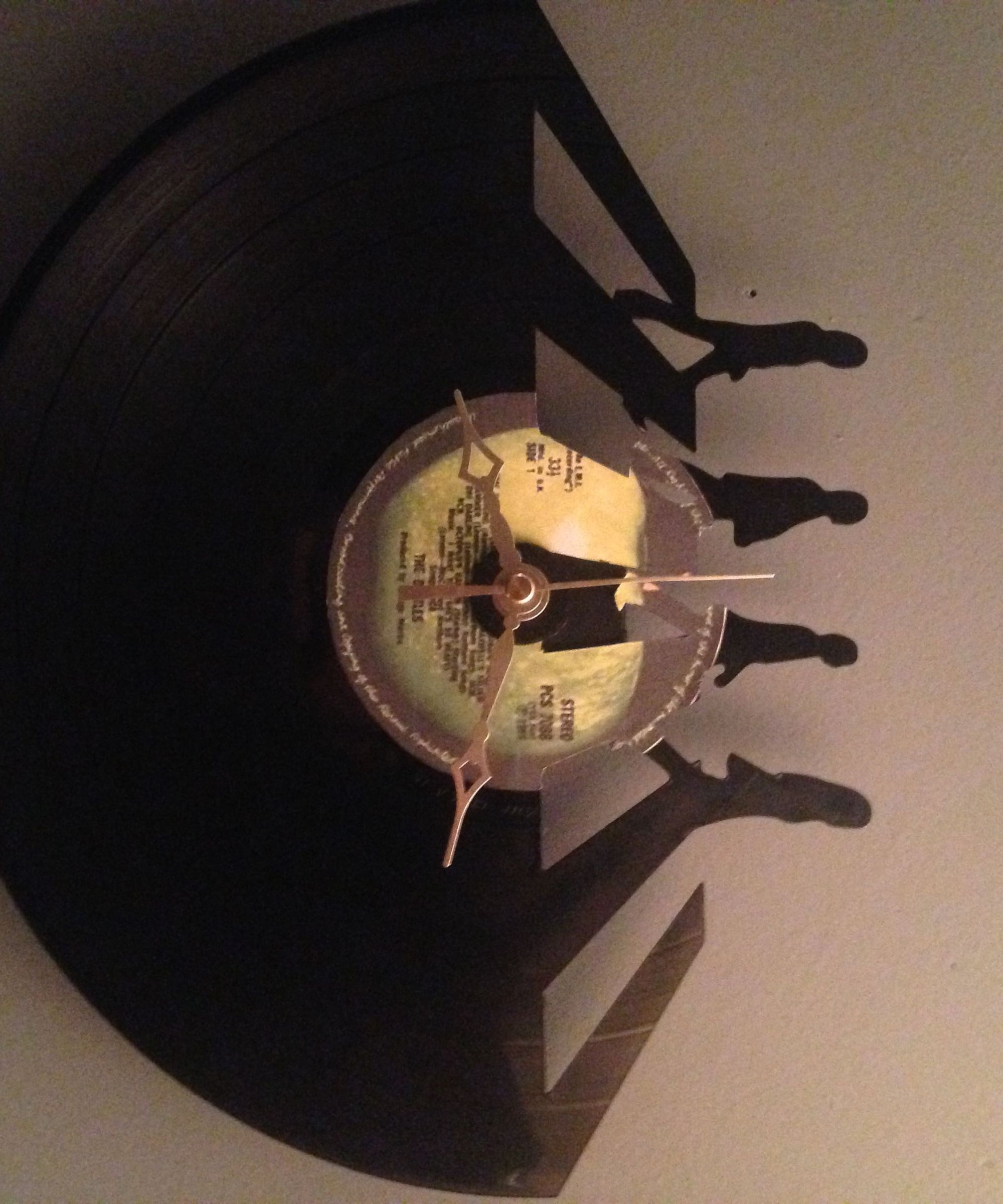 Abbey Road Record Clock