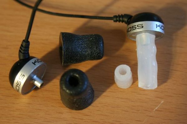 Silicone Headphones (earbuds / Ear-buds) for Koss Plug