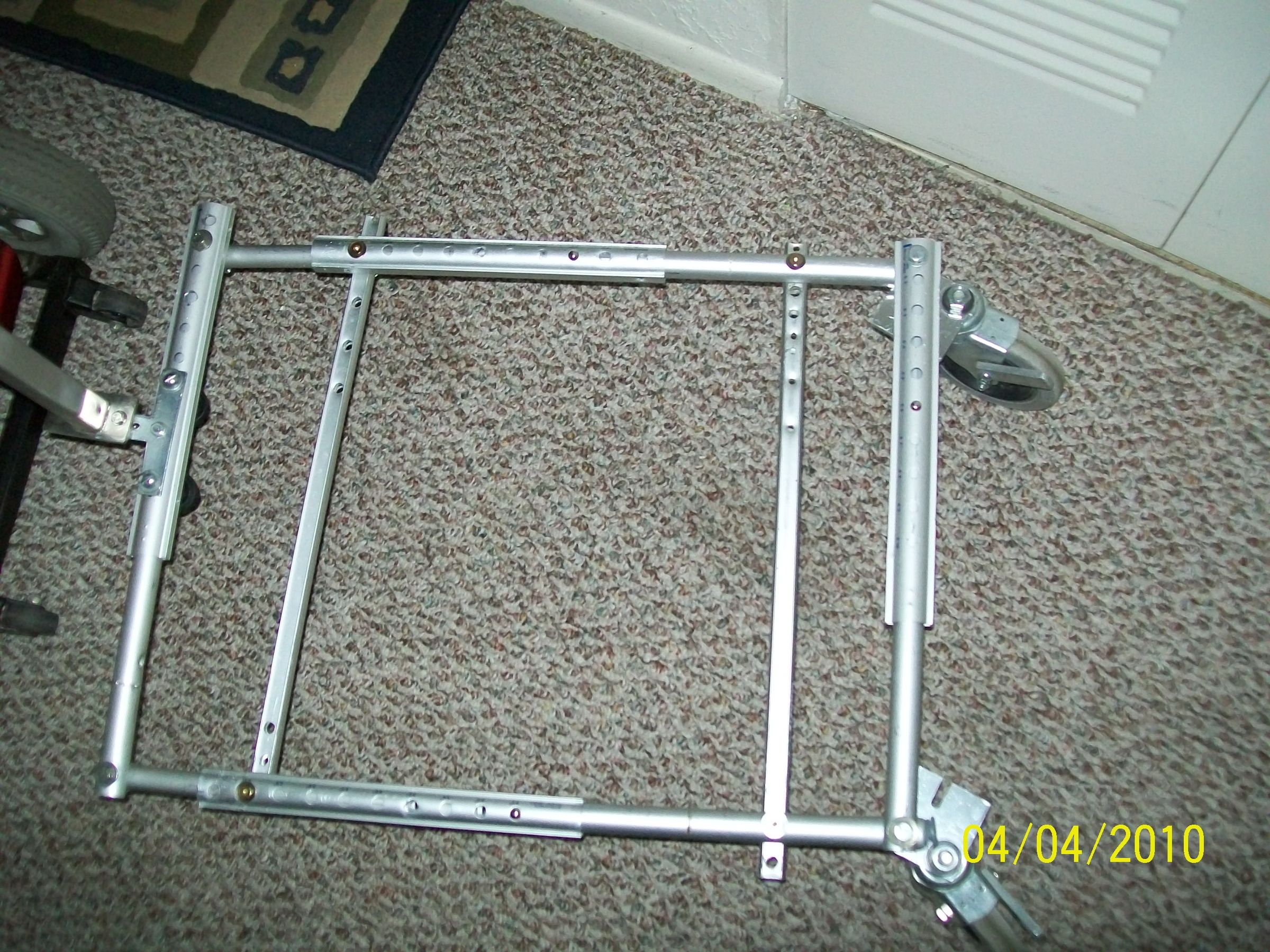 Rally Mobility Scooter With Trailer and Tub