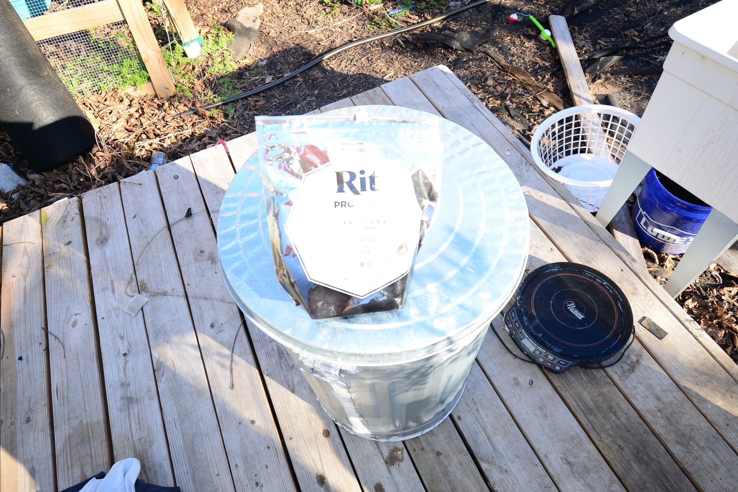 Add in the Dye and Additives