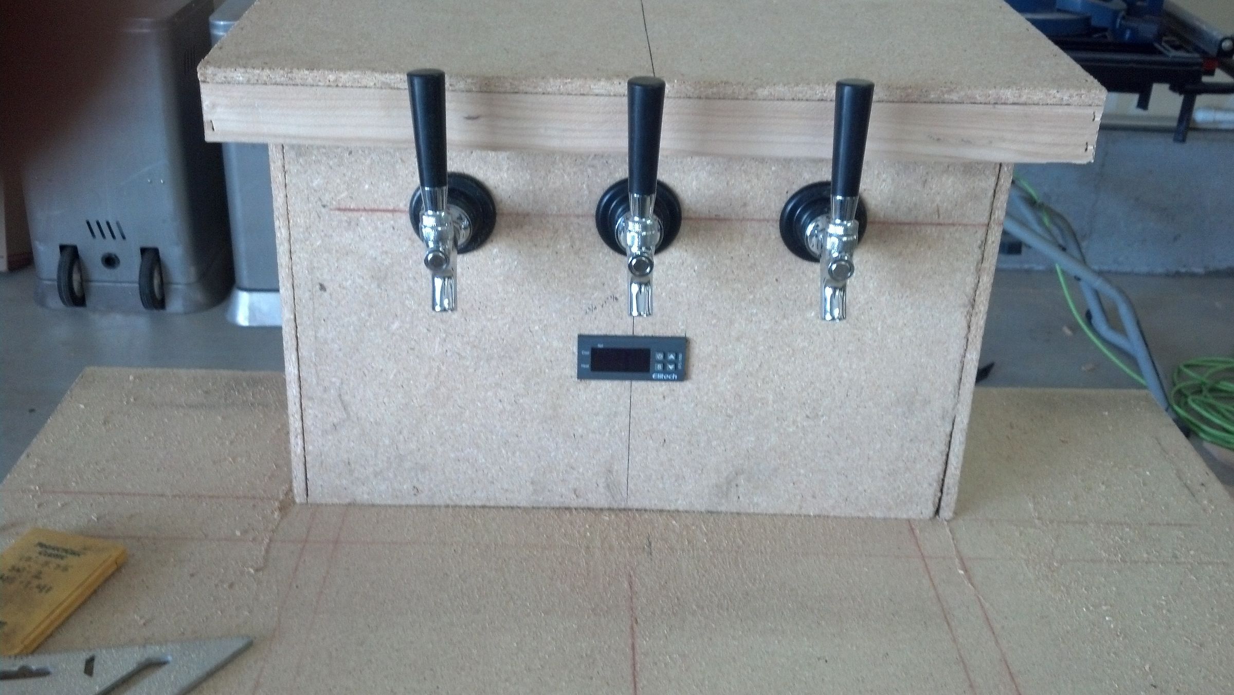 How to Build a Keezer With a 3 Tap Tower (chilled Tower) 8 Steps