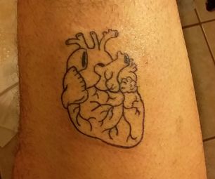 A Tell-Tale Heart Tattoo