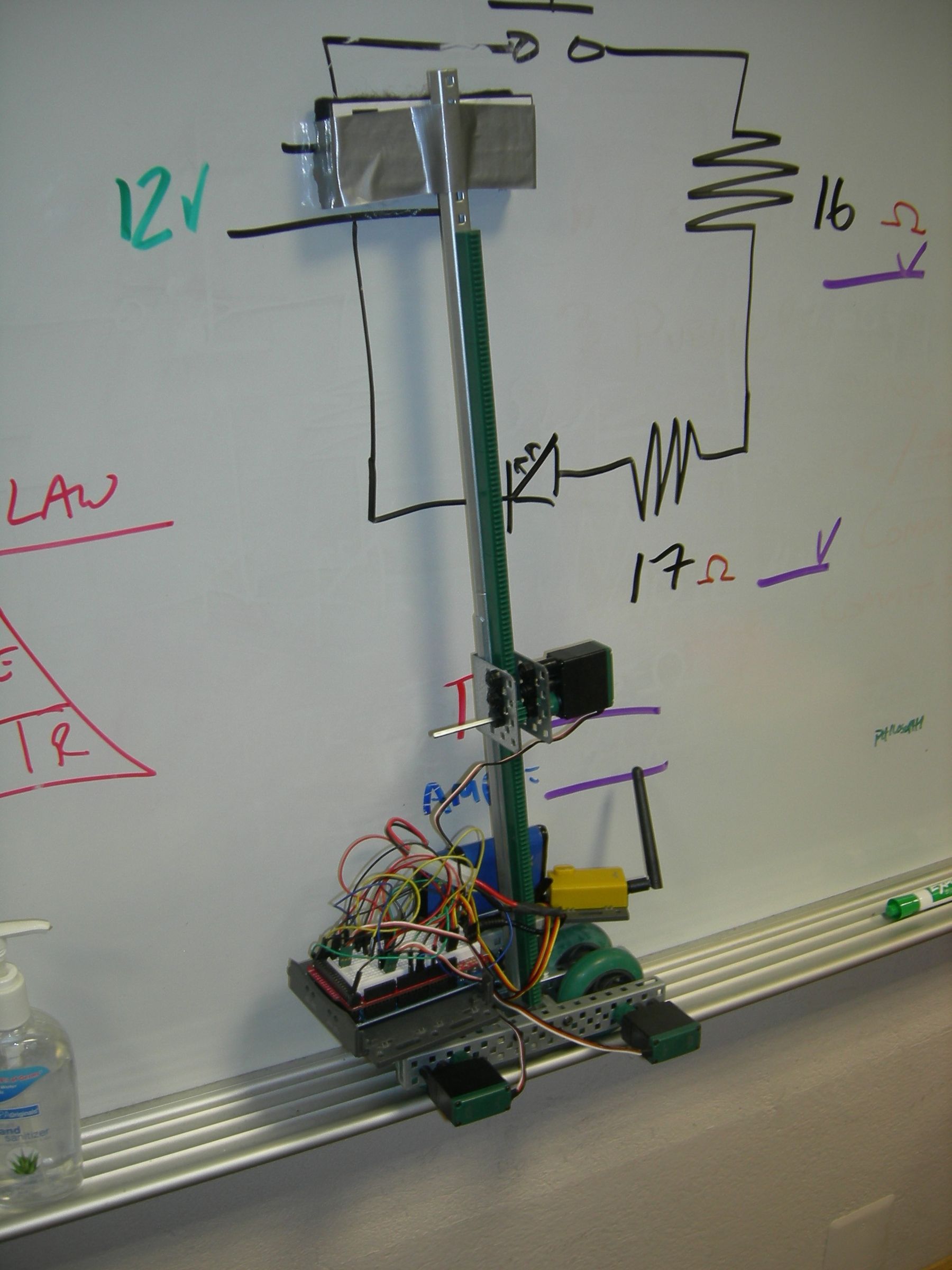 Whiteboard Erasing Robot