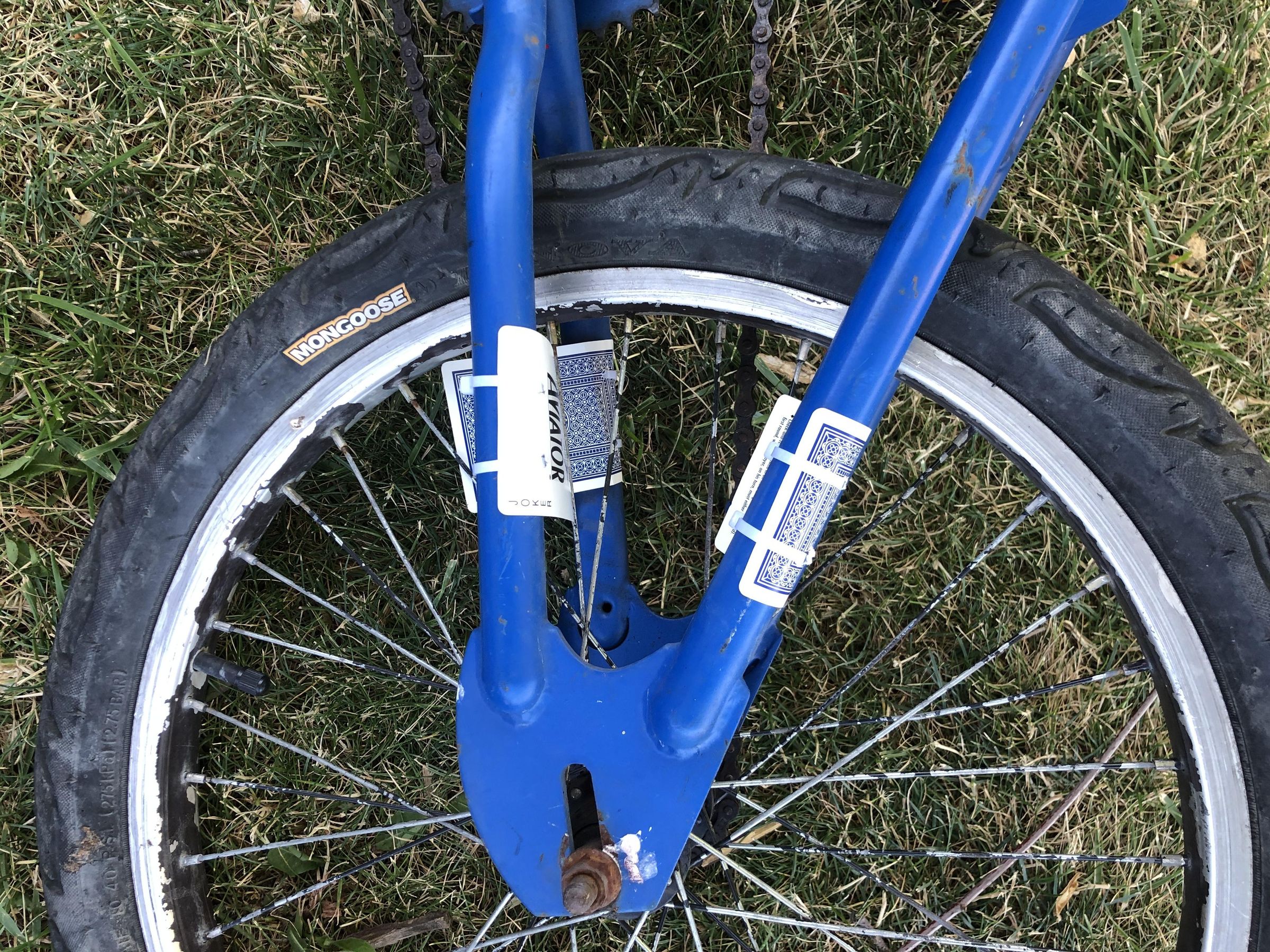 18+ Cards On Bike Spokes SianaEirene