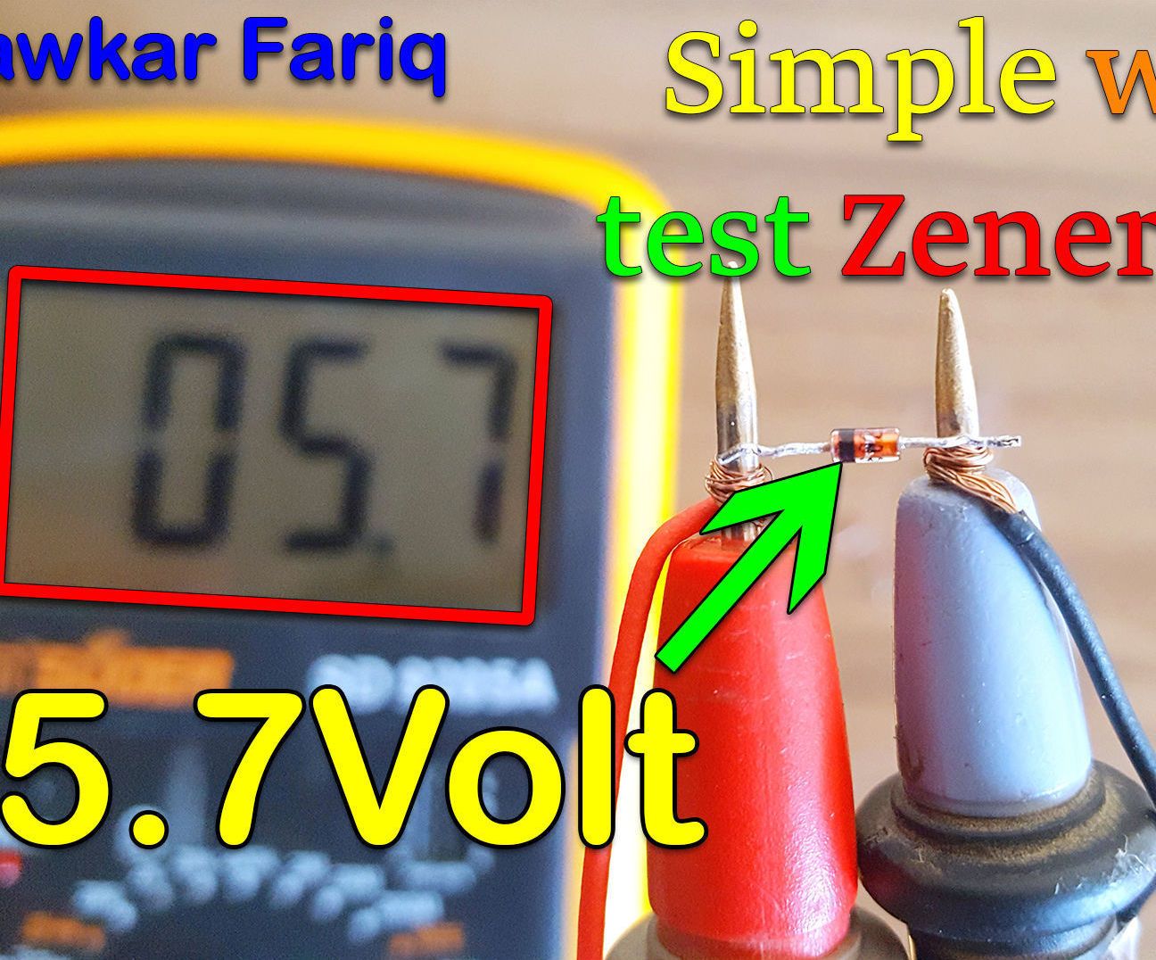 Find Voltage of Zener Diode