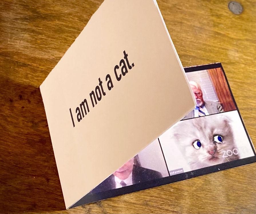 I AM NOT a CAT Mechanical Card