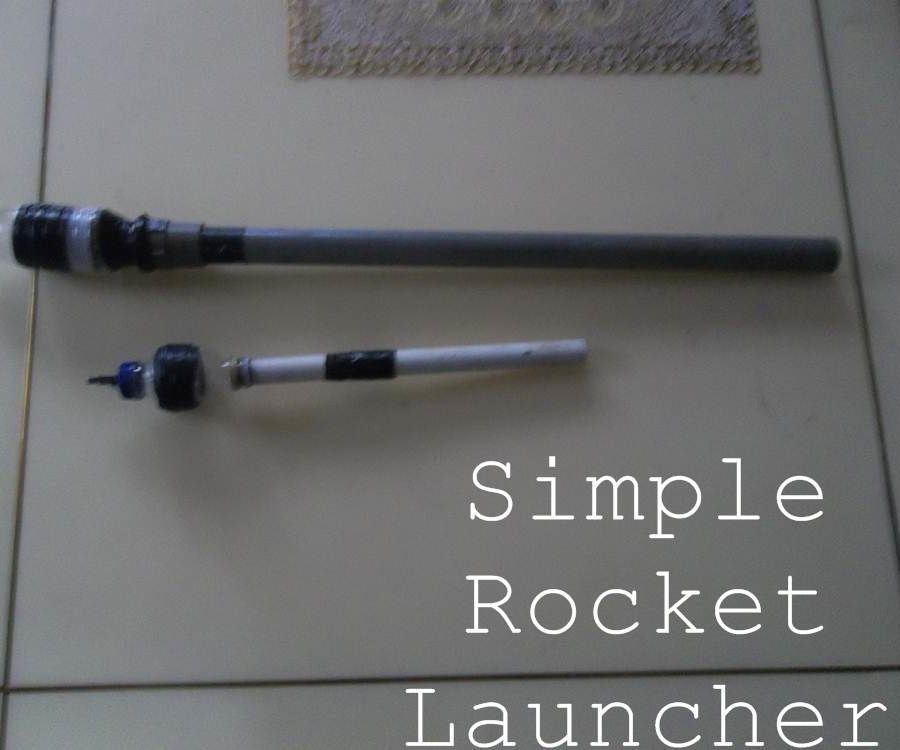 Simple Rocket Launcher. It Can Fly!!