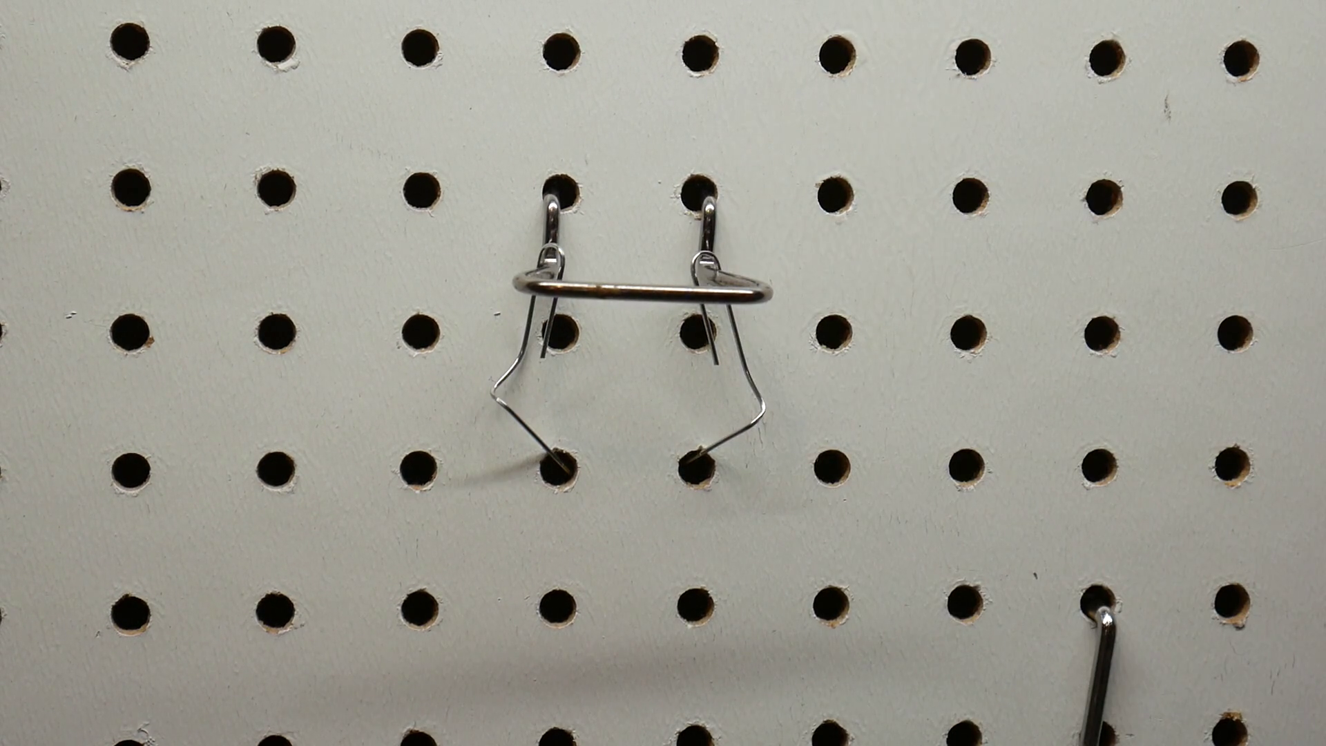 Keep Pegboard Hooks From Falling Out, How to Quickly Secure Any