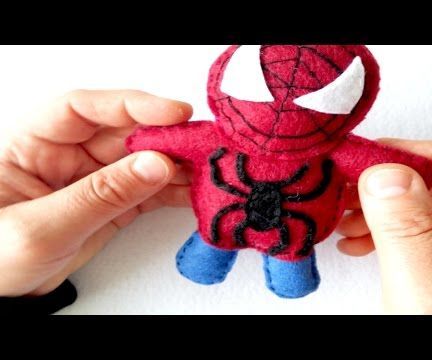       How to Make Felt SPIDERMAN  ? ? ?