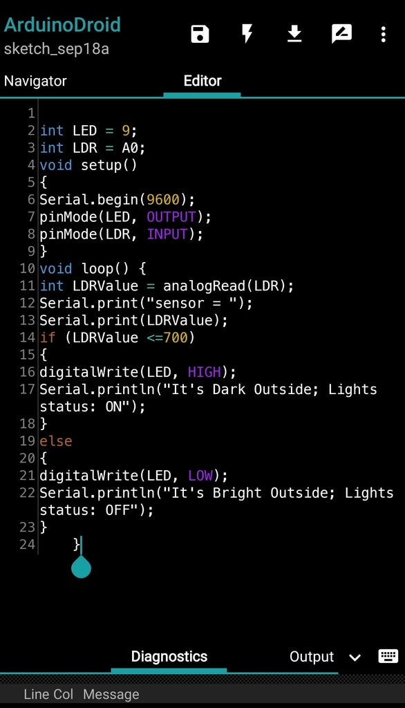 Light Sensor With Arduino | Making a Light Sensor Using LDR | Light ...