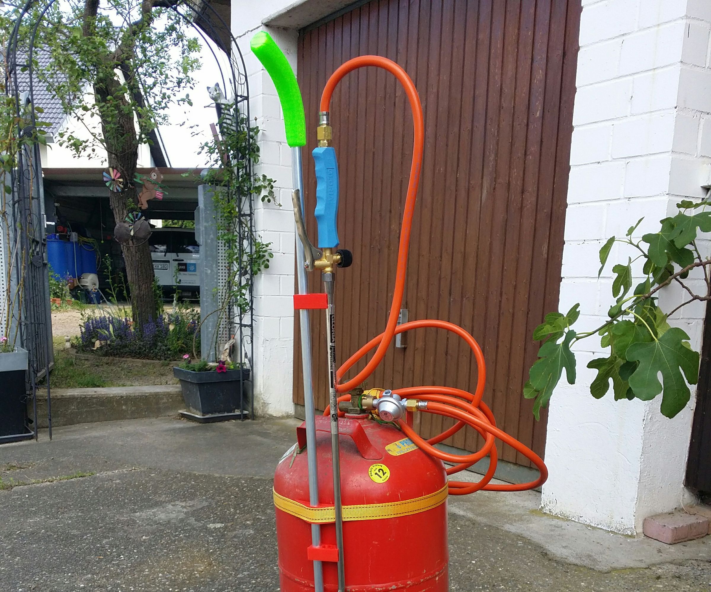  Pest Plant Burner Caddy With 3 D Printed Parts.