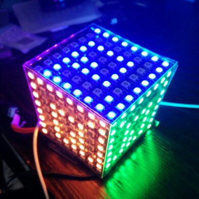 LED Matrix Cube : 4 Steps (with Pictures) - Instructables