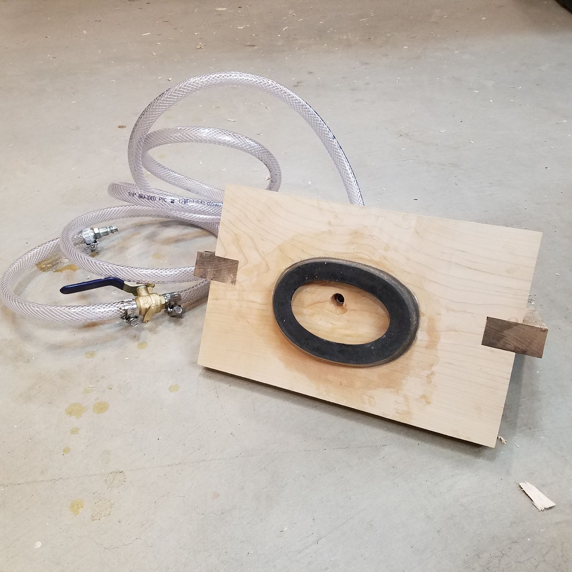DIY Vacuum Clamp With Toilet Parts, My Best Shop Jig! : 5 Steps (with ...