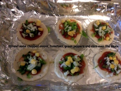 Make the No Yeast Mini Pizza