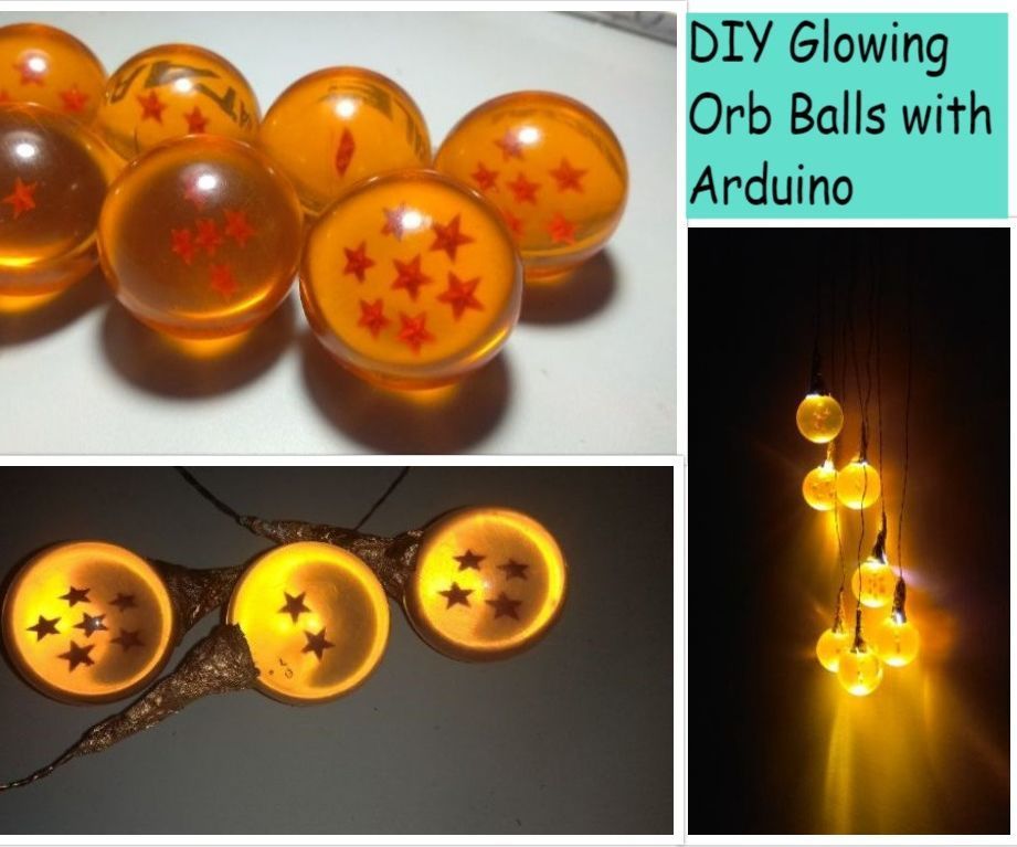 DIY Glowing Orb Balls With Arduino