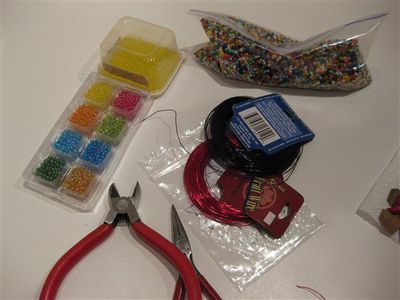 Wiring It Together - Beading - Gluing