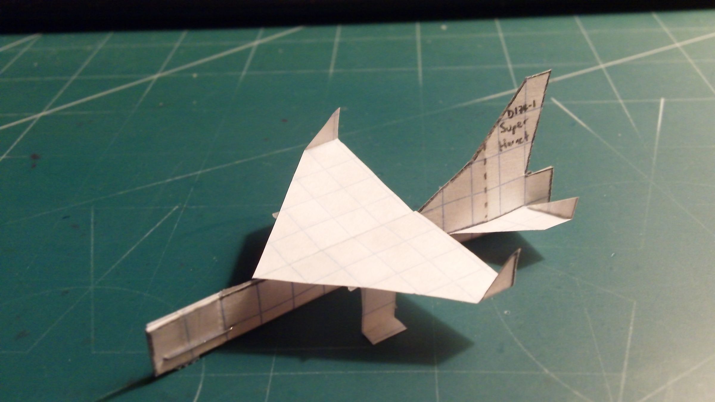 How to Make the Super Hornet Paper Airplane