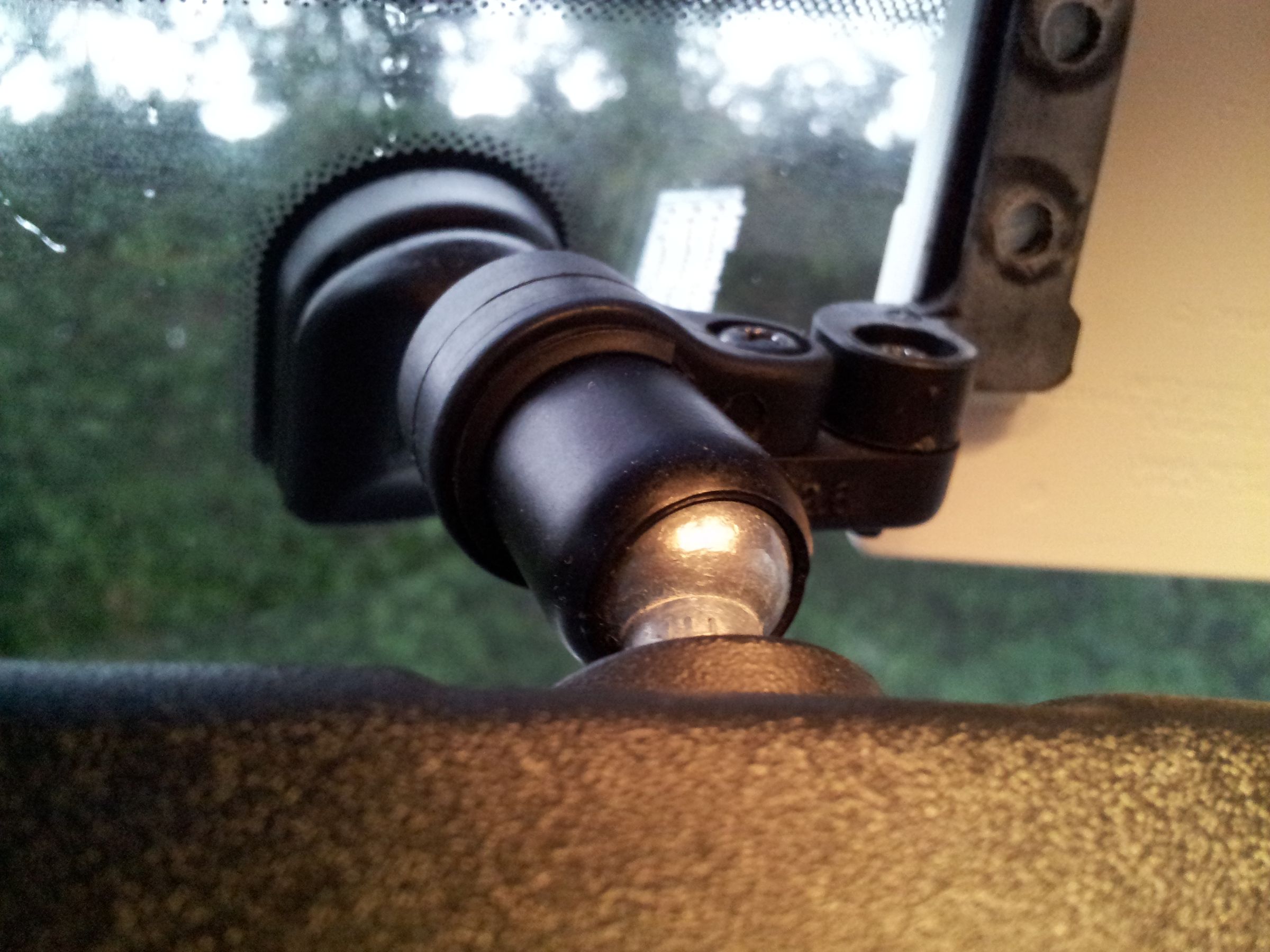 EZ Pass Rearview Mirror Mount Instructables