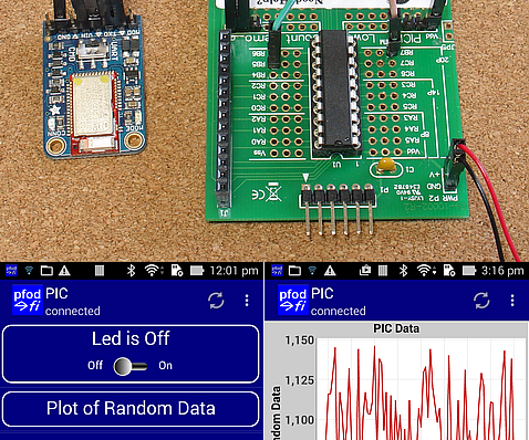 Android Control of Non-Arduino Based Micros, PIC Etc