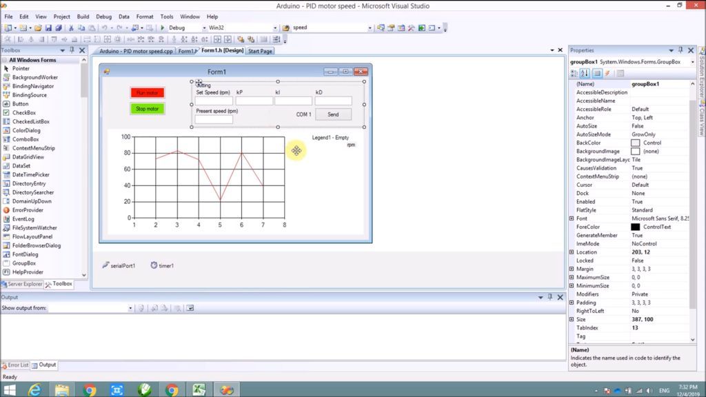 Code Works at Computer
