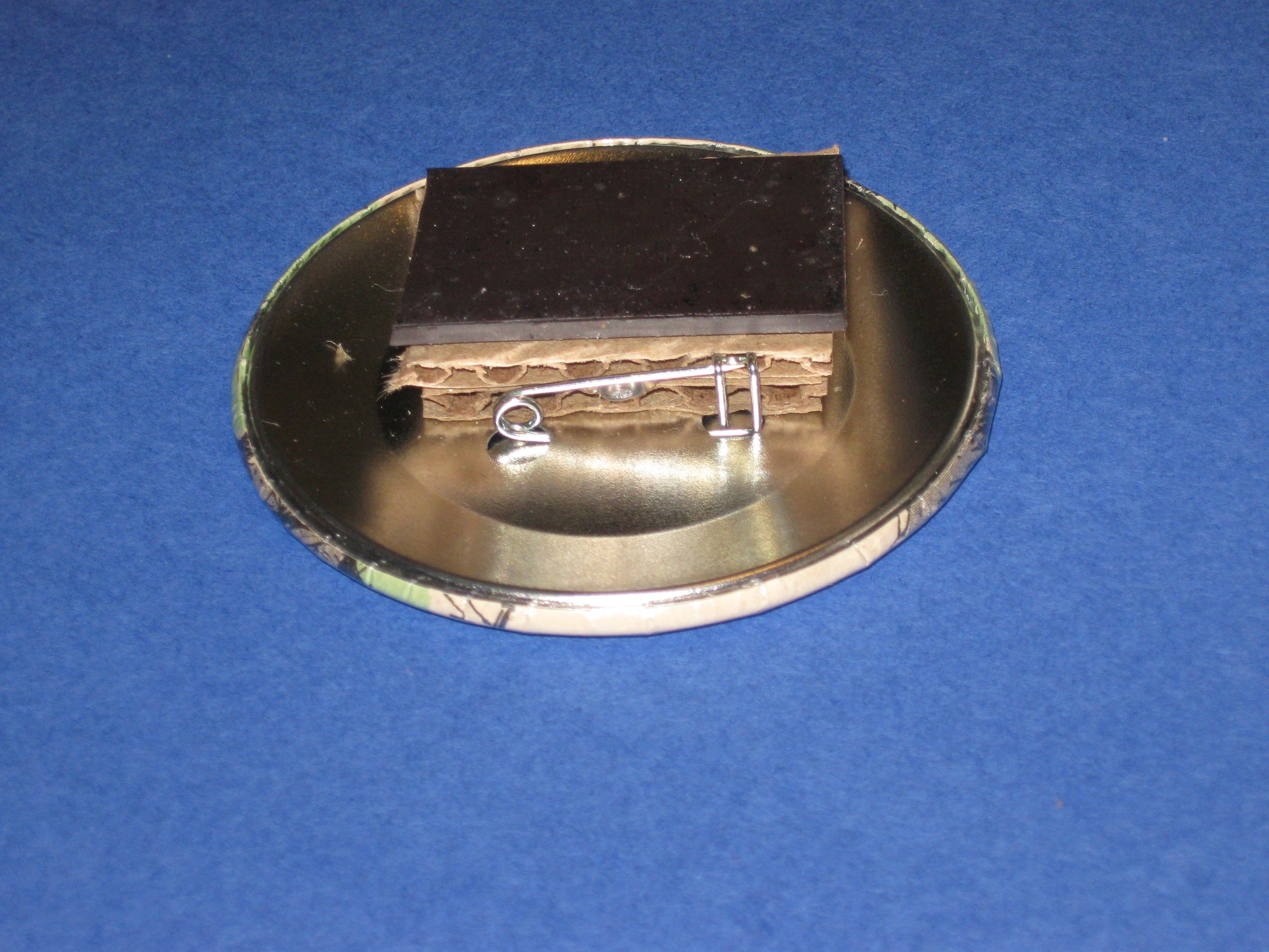 Button Face Quirky Memo Board/ Collection Display/ Valance