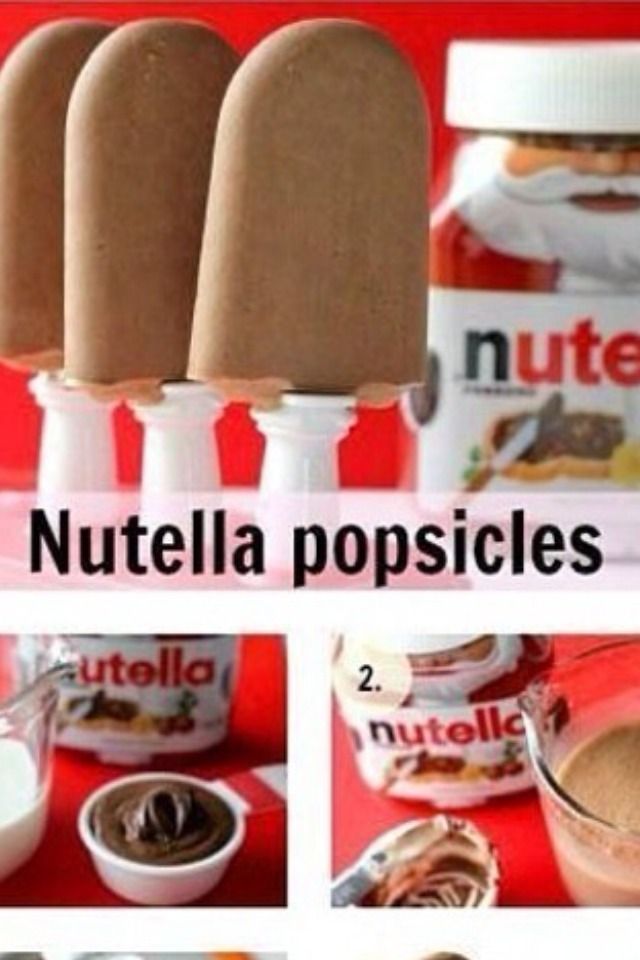 Nutella Popsicle
