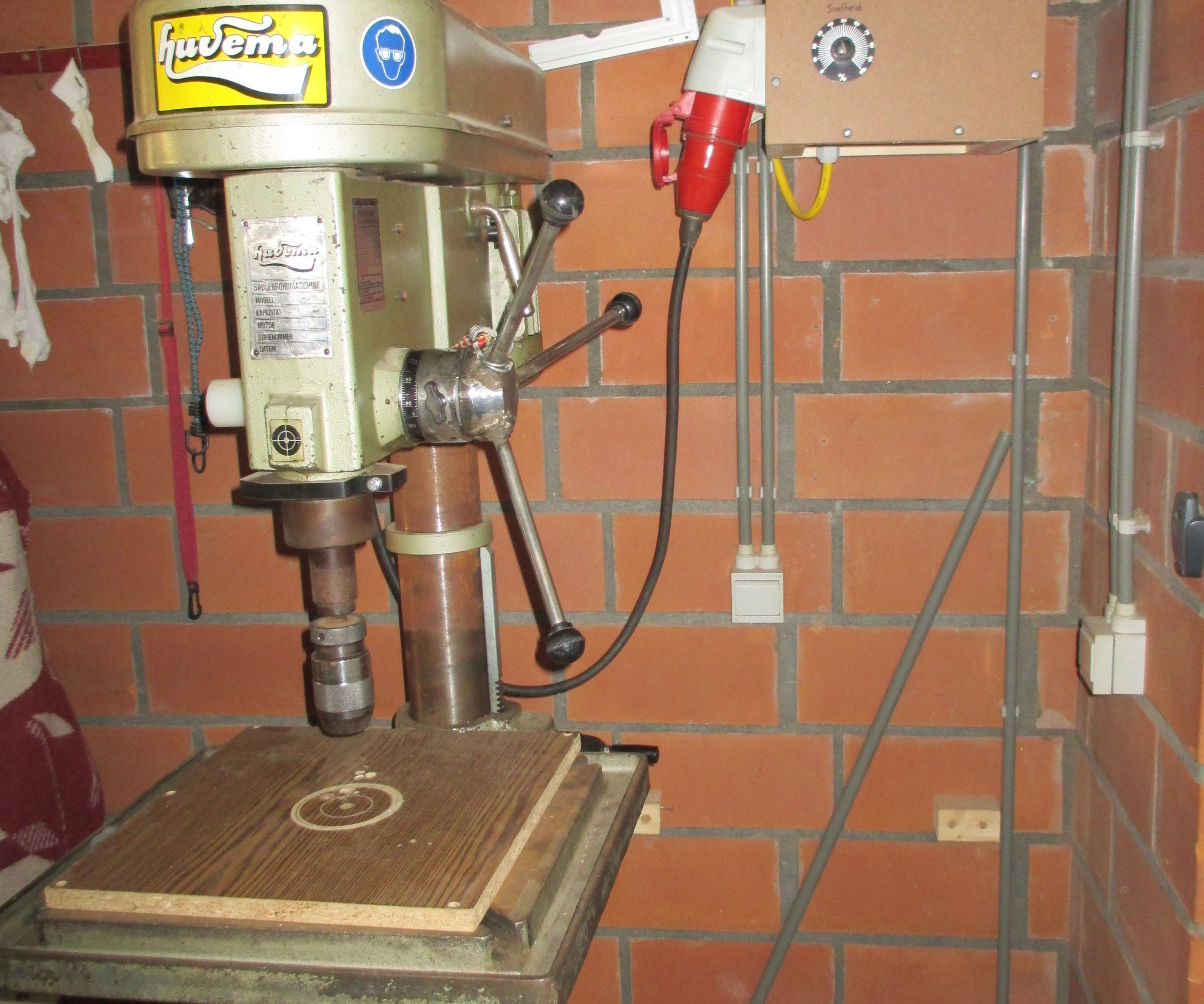 24 VDC Work Light for Drill Press