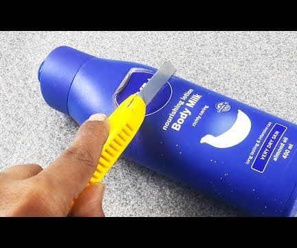 How to Make DIY Purse Using a Plastic Cream Bottle?