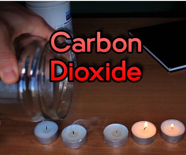 Carbon Dioxide VS Candle Experiment 1/14 Quarantine Instructables