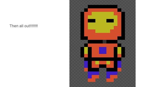 Creating GIFs in Piskel
