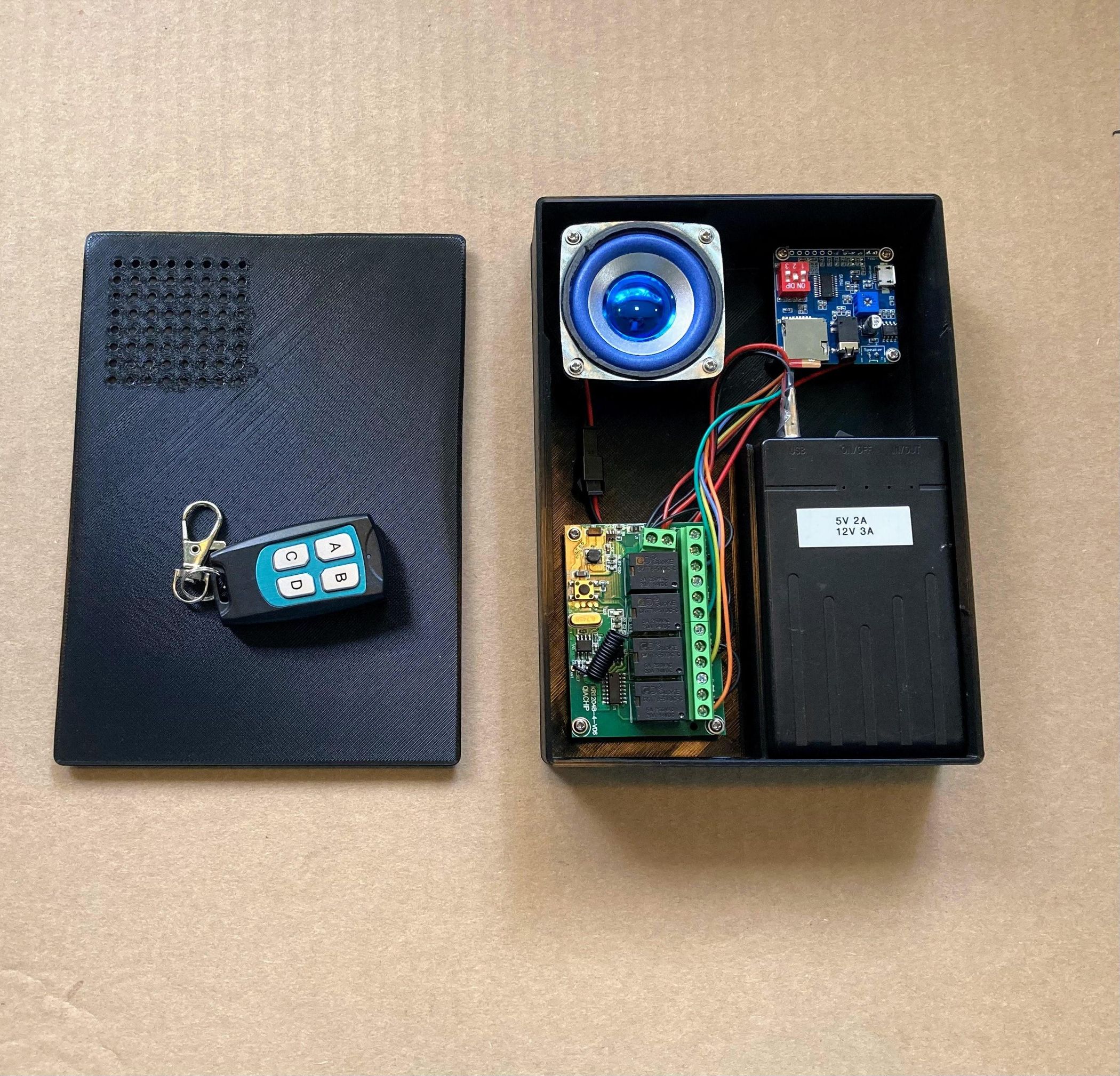 Keychain Remote Control Sound Player : 4 Steps (with Pictures ...