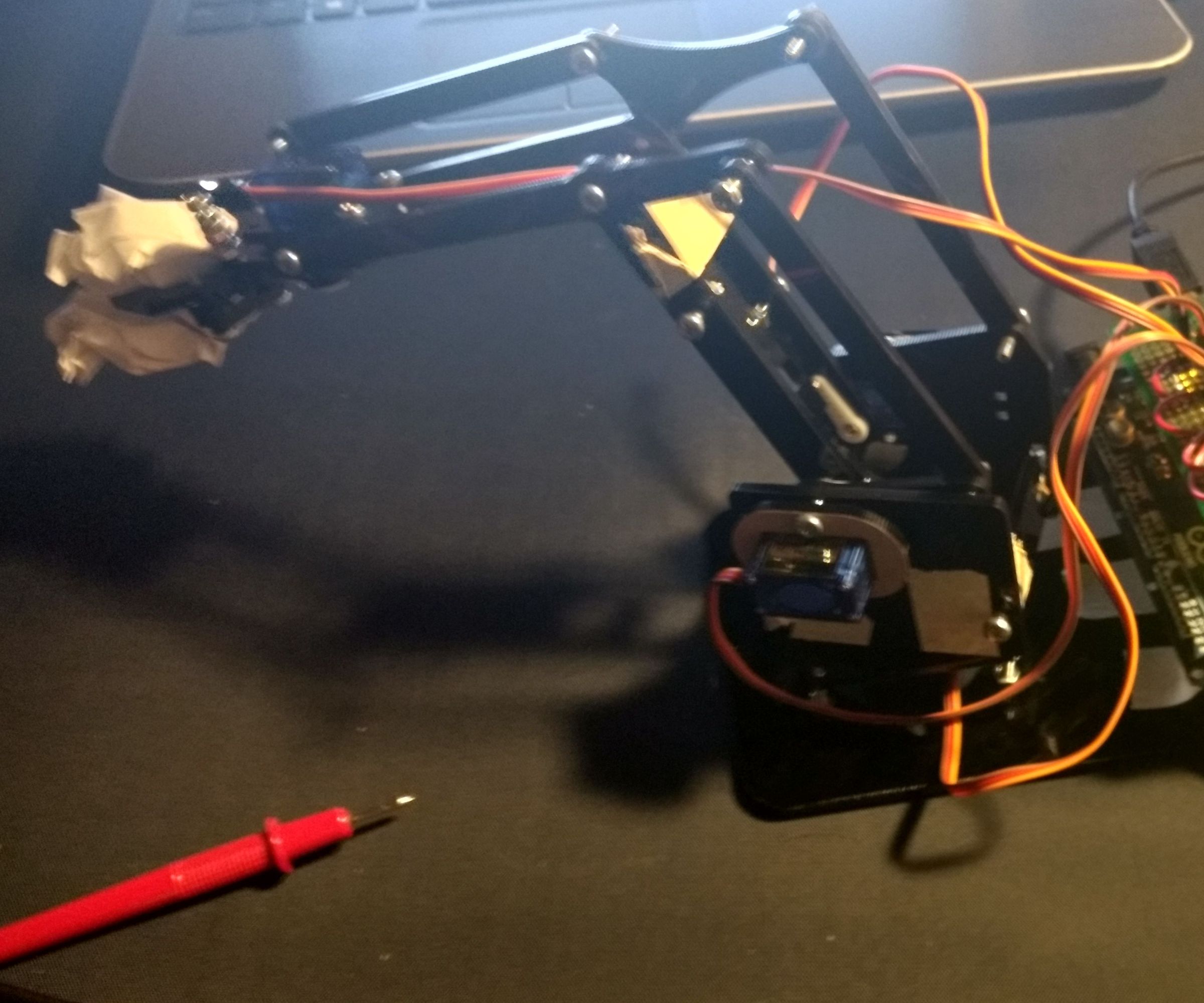 Quirky Crowd Controlled Robotic Arm With Arduino