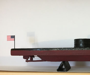 A Cardboard Model of the USS Monitor