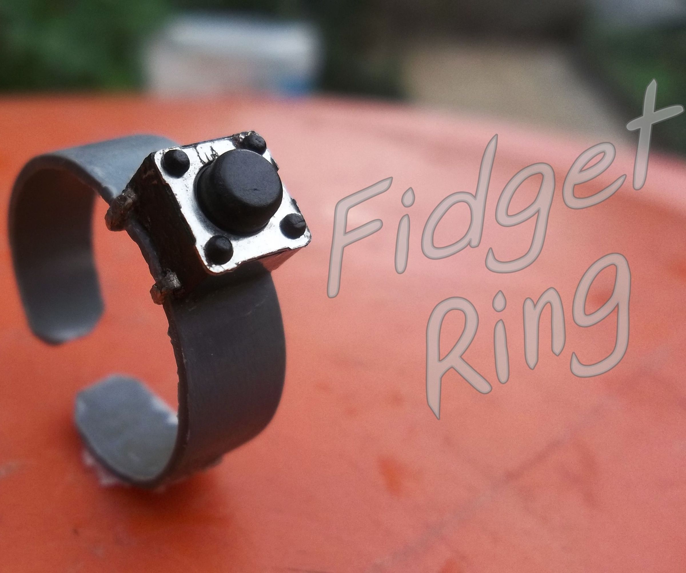 Fidget Ring. Small Wearable Fidget Toys