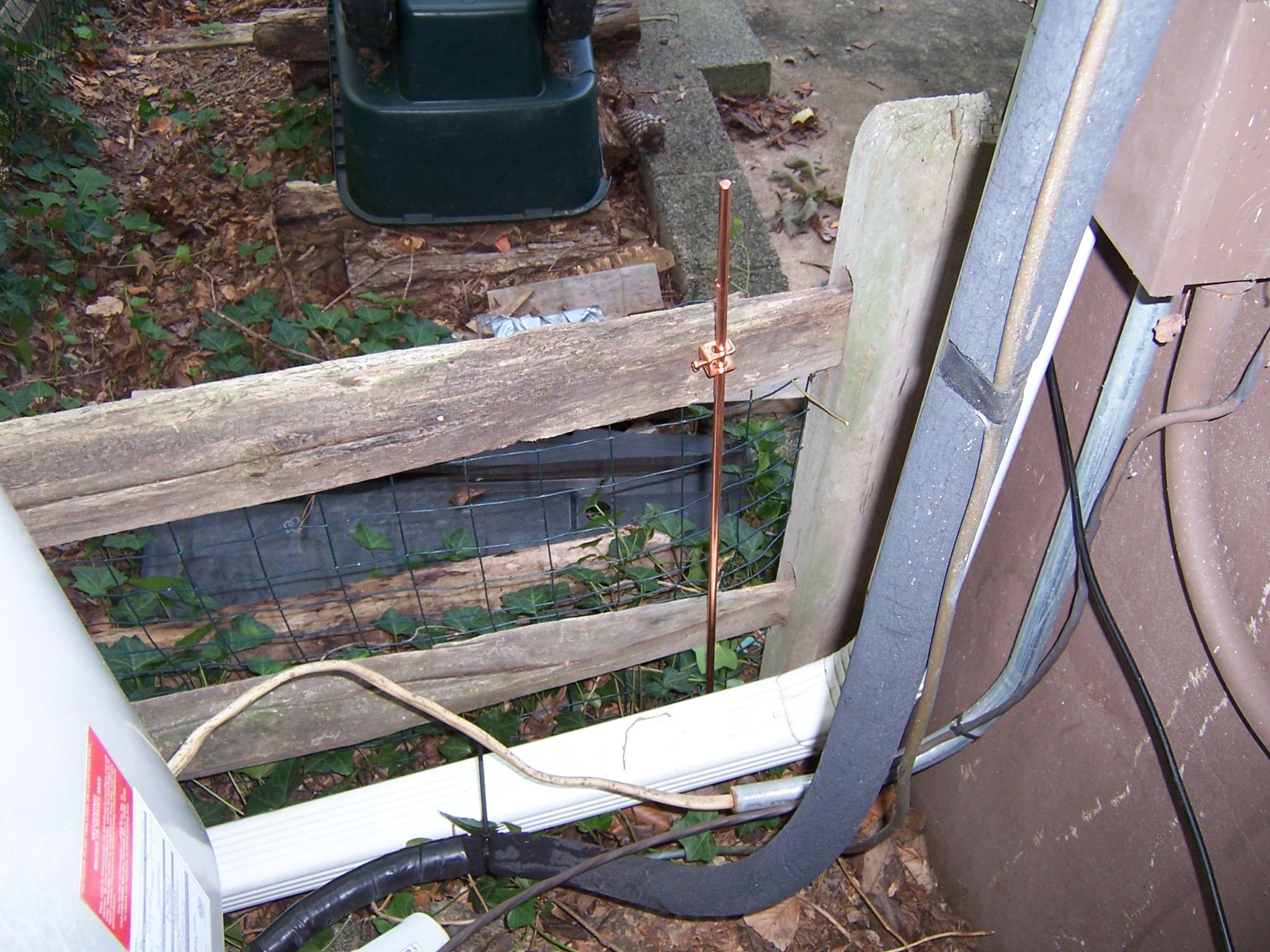 Stealth Gutter Antenna for Ham Radio or Shortwave