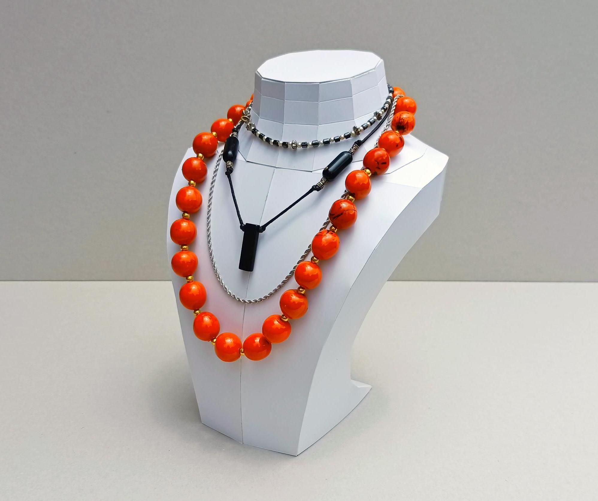 Low Cost Jewelry Bust Display
