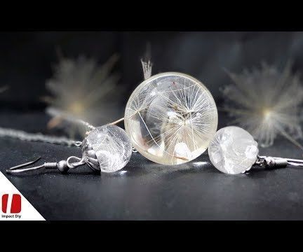 Dandelion in Resin Sphere & Mold