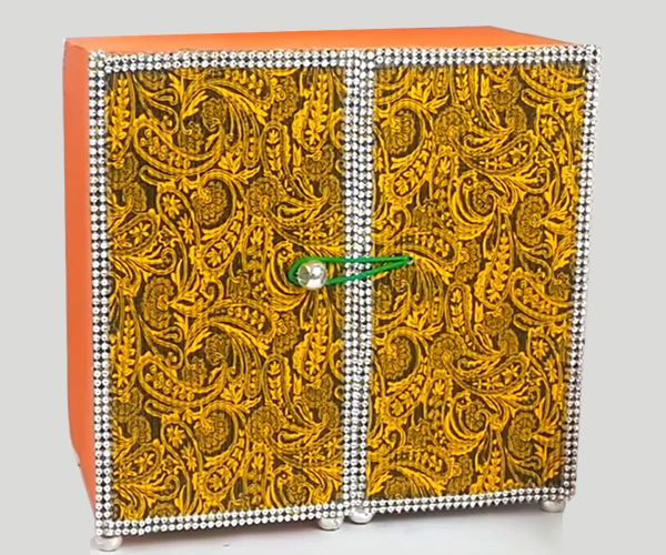 How to Make Handmade Cardboard Organizer Cum Jewelry Holder?